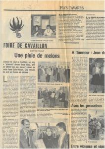 1992 foire de Cavaillon