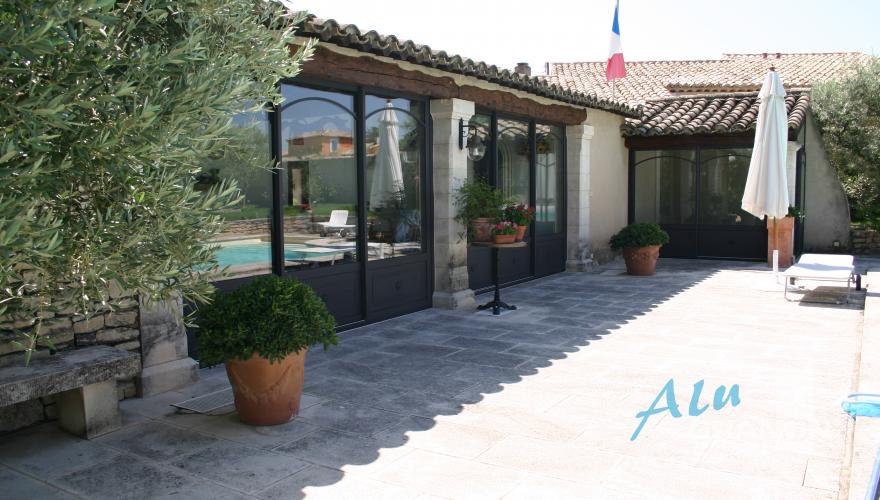 L’esthétique de votre fermeture de terrasse