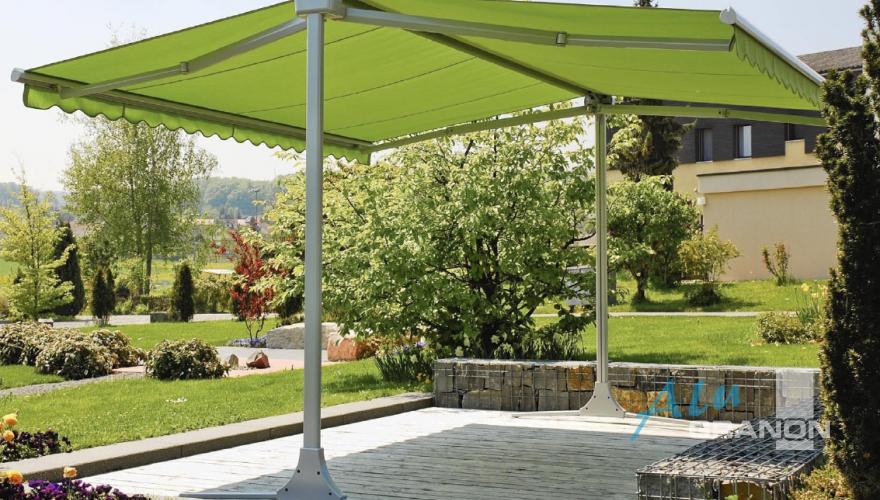 Stores doubles sur pieds