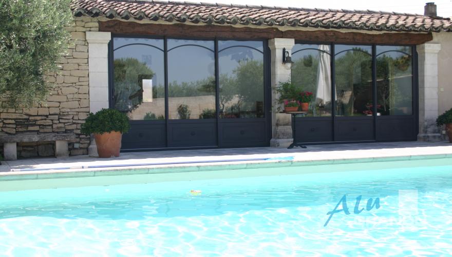 L’esthétique de votre fermeture de terrasse