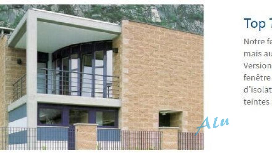 Fenêtre PVC-Aluminium Top 77 KAB