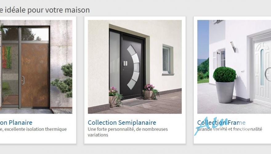 Portes d'entrée FINSTRAL